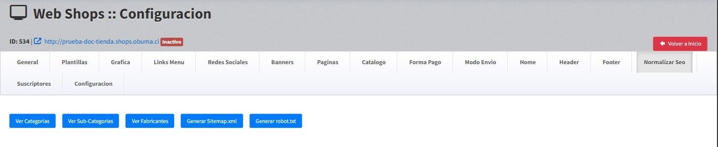 Herramientas de Normalizar Seo