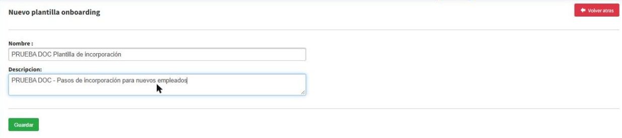 Nueva plantilla onboarding