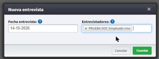 Nueva entrevista