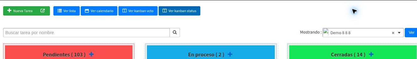 Tablero de tareas por estado